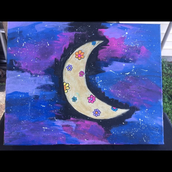 Moon Painting - Picture 2 of 3